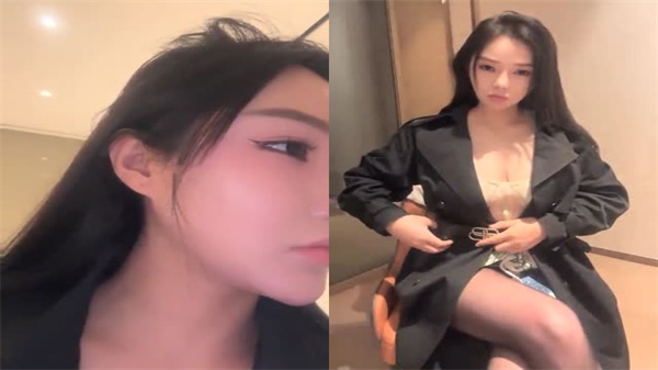 极品巨乳网红骚货 情趣内衣深V露奶勾魂诱惑